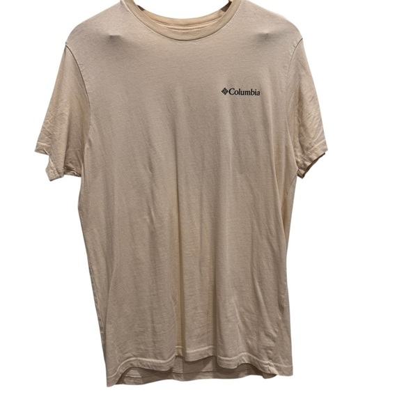 Columbia Other - Columbia T-Shirt Mens Rib Knit Crewneck Graphic Logo Saguaro Size Medium